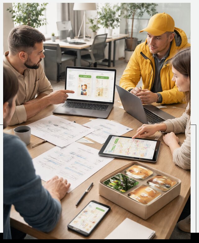 Разработка агрегатора доставки еды в Переславле-Залесском от 15569 р., АвикейПрс